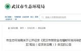 武汉加强辐射环境污染防治，目前正征集意见
